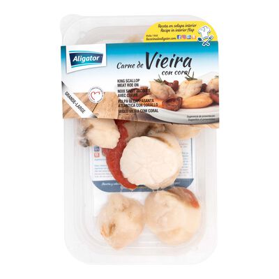 Carne de vieira Aligator 250g