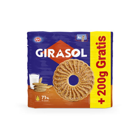 Galleta Girasol Rio 600g+200g