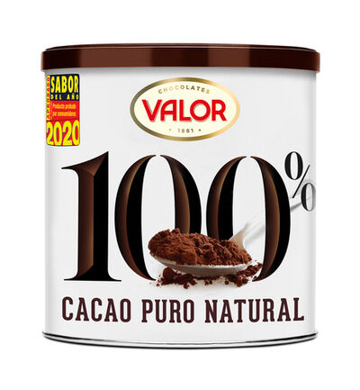 Cacao negro soluble Valor 250g 100%