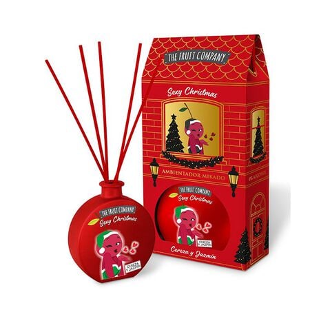 Ambientador Mikado Navidad Fruit Company 40ml Cereza y jazmín
