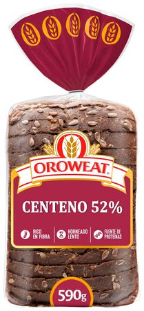Pan de centeno Oroweat Bimbo 590g con pipas de girasol