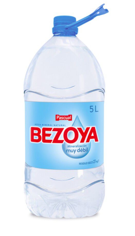 Agua en botella de 5 litros Bezoya