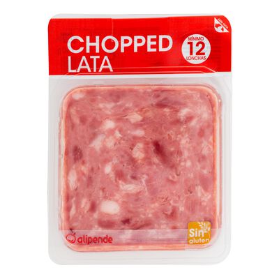 Chopped cocido en lonchas Alipende lata 250g