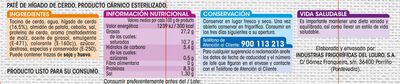 Pate de h&iacute;gado de cerdo con textura suave Alipende pack 3