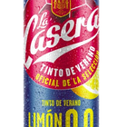 Tinto de verano sin alcohol La Casera 33cl lata lim&oacute;n