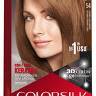 Tinte de cabello sin amoníaco Revlon Colorsilk nº54 castaño claro dorado