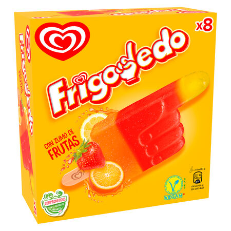 Helado frigodedo Frigo 8 uds