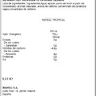 Bebida energética refeel Mahou sabor tropical 33 cl