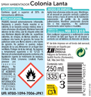 Ambientador spray Lanta 250ml Colonia
