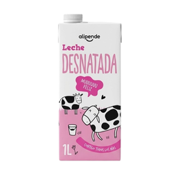 Leche desnatada Alipende 1L