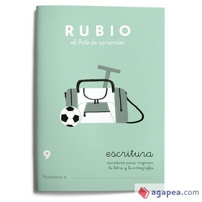 Cuaderno Escritura Rubio Nº9