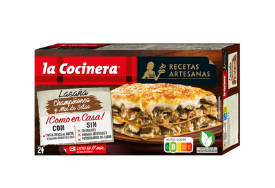 Lasaña La Cocinera 500g champiñón