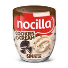 Crema de leche y avellanas cookie&cream Nocilla 180g
