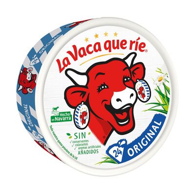 Queso en porciones La Vaca Que R&iacute;e 24 uds