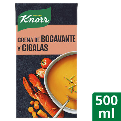 Crema Knorr 500ml bogavante y cigala