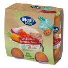 Tarro Hero Baby verduras con ternera y arroz desde 10 meses pack 2