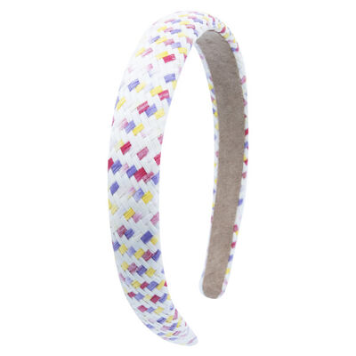 Diadema fina rafia Mas Beauty