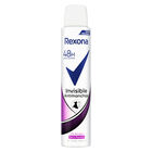 Desodorante spray Rexona 200ml invisible black&white sin alcohol