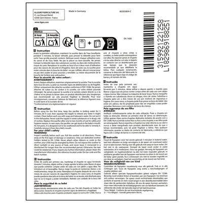 Chupetes silicona Tigex soft mini physio 2u para ni&ntilde;a 6-18 meses