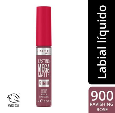 Pintalabios l&iacute;quido Rimmel Lasting Mega Matte 16h 900