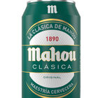 Cerveza rubia Mahou Clásica lata 33cl
