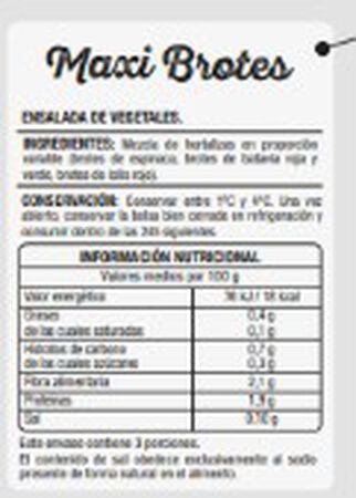 Ensalada maxi brotes Alipende 150g