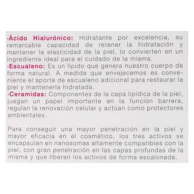 Crema día Bodyplus 50ml ácido hialurónico y ceramidas