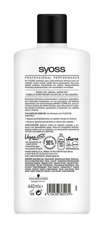 Acondicionador Syoss 440ml salon plex