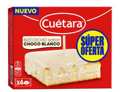 Bizcocho Cuetara 4U Chocolate Blanco