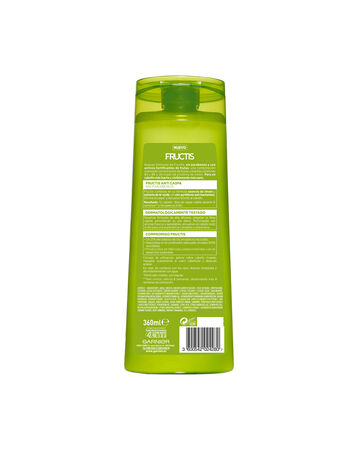 Champú fortificante Fructis 360ml anticaspa