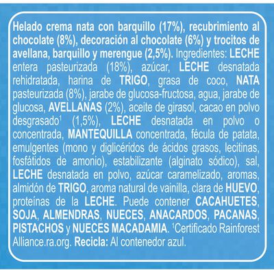 Helado Cornetto frigo 4u Classico