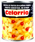 Cocktail de frutas en alm&iacute;bar Celorrio 480g