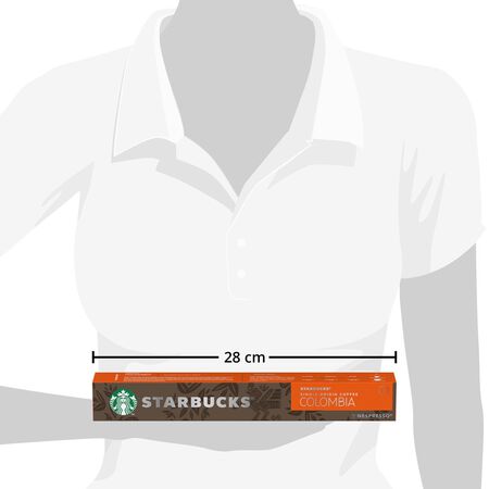 Café colombia intensidad 7 Starbucks 10 cápsulas