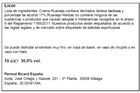 Licor Ruavieja Hierbas 70 CL + Miniatura crema 5CL