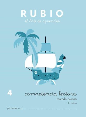 Cuaderno Competencia Lectora Rubio Nº1 Mundo Pirata