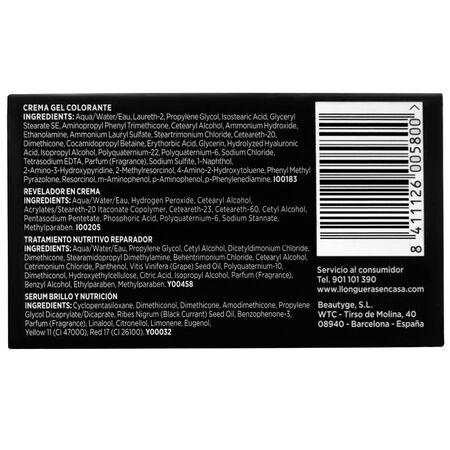 Tinte de cabello Llongueras Color Advance nº 5.25 chocolate