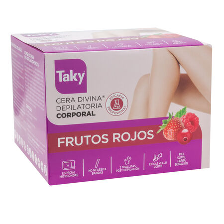Cera depilatoria divina Taky 400ml corporal especial microondas