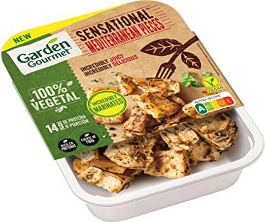 Sensational mediterranean pieces Garden Gourmet 160g