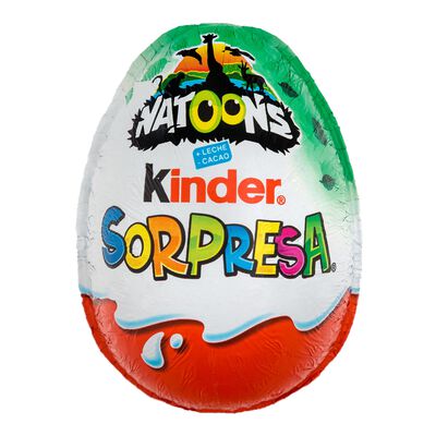 Huevo sorpresa Kinder unidad chocolate