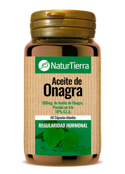 Aceite de onagra Naturtierra 60 cápsulas