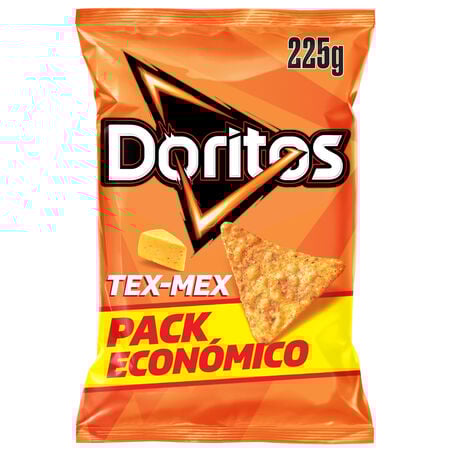 Snacks de maíz Doritos Tex-mex 225g