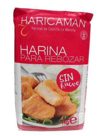 Harina para rebozar Haricaman 1kg sin huevo