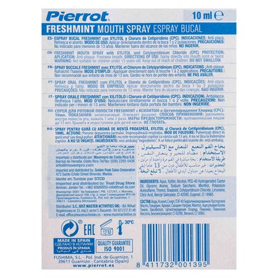 Spray bucal Pierrot 10ml fresh