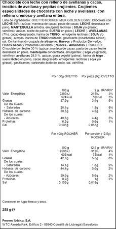 Calendario de adviento Ferrero Rocher 258g
