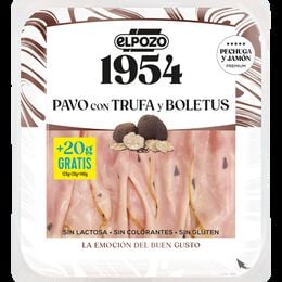 Pavo con trufa y boletus ElPozo 120g+20gr