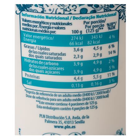 Kéfir tradicional Margui 500g natural