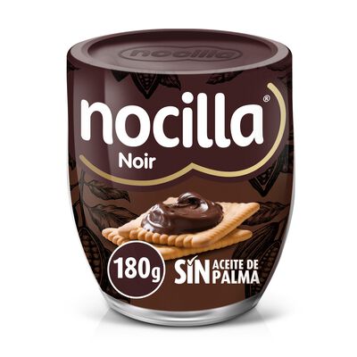 Crema de cacao y avellanas Nocilla 180g noir
