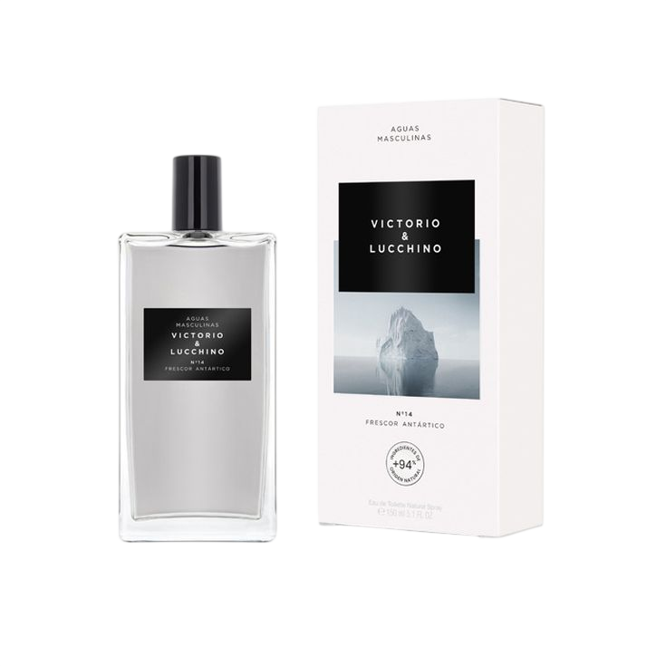 Agua de perfume hombre Victorio & Lucchino 150ml frescor antártico