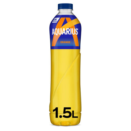 Bebida isotónica Aquarius botella 1,5l naranja