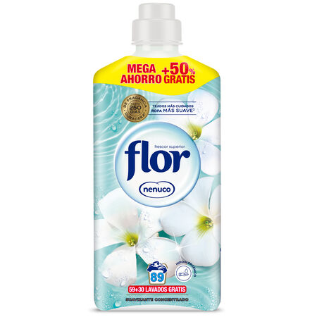Suavizante Flor 59+30 lavados nenuco